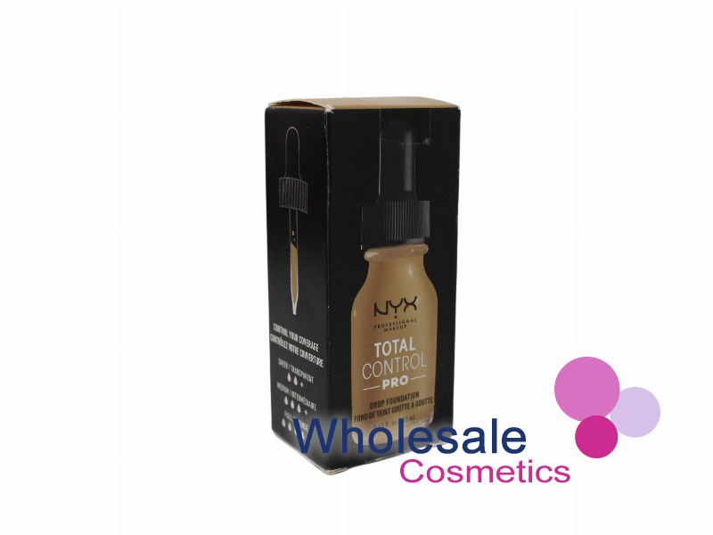 6 x NYX Total Control Drop Pro Foundation - 10 BUFF